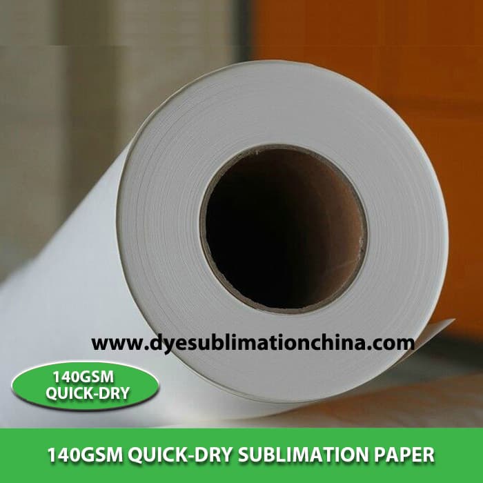 High quality Quick_ dry 140gsm sublimation transfer paper